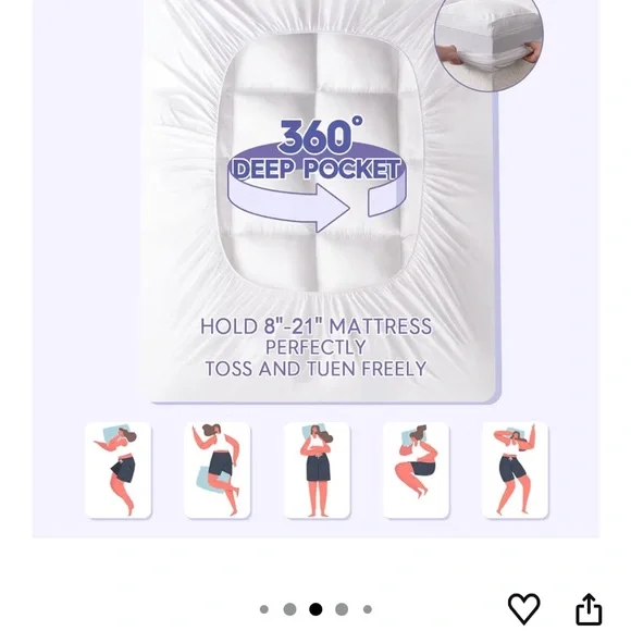 Premium White Mattress Cover